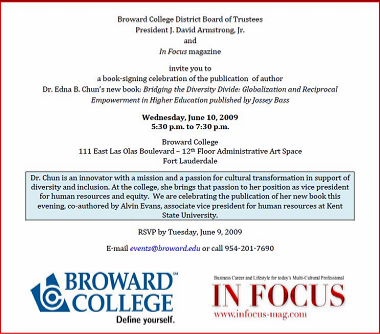 Book Signing Invitation
